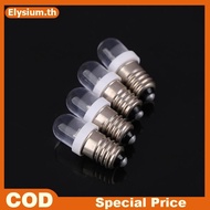 5Pcs E10 Led Bulb E10 DC 3V 6V 12V 24V Instrument Bulb E10 Indicator Bulb Old Fashioned Flashlight T