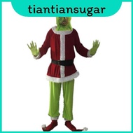 Movie-inspired Costume Grinch Suit For Costume Masquerade Parties