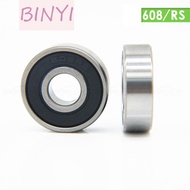 BINYI Bearing 608 2RS Deep Groove 608RS Bearing Steel