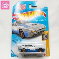 Hot Wheels 89 Porsche 944 Turbo Silver Blue