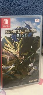 Monster hunter rise -switch game