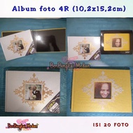 4r photo Album (4x6 inc) contains 20 photos