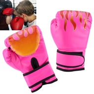 [kaerle] 1 Pair Kids Boxing Gloves Boys And Girls Punching Bag Training Muay Thai Sparring Gloves
