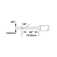 American METCAL OKI SMTC-0169 Soldering Iron Tip Suitable for MX-H1-AV MX-5210