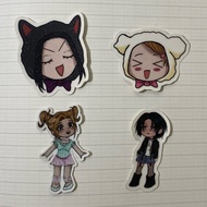 NANA anime stickers (^. .^) AKULA & Nana