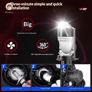 ABongBang H4 Bi LED Projector Headlight Bulbs Canbus Turbo Light No Error 20000LM Super Bright for A