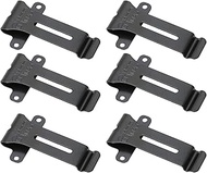 Annadue 6Pcs Radio Belt Clip Replacement for Kenwood TK 208 TK 308 TH 22AT TH 42AT TK2118 TK3118, fo