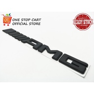 🇲🇾AMG LOGO EMBLEM UNIVERSAL MERCEDES BENZ CLA45 A45 A35 GT G63 C63 GT63S S63 SPORT MATT BLACK 4MATIC