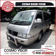 Cosmo Door Visor (5'' Big) Compatible With Mercedes Mb100 / Mb140D Van (2Door)
