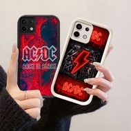HK-1 ACDC Band Shockproof Casing for Black and White Silicone Infinix Note Zero 40Pro Infi 40S 30 40