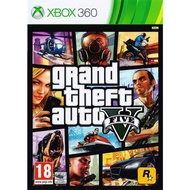 Kaset Game XBOX 360 GTA V Grand Theft Auto V Rgh