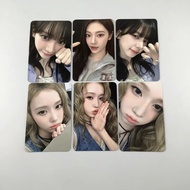 A aespa Photocard 4th Anniversary Cake Winter 4th Anniversary Crown Ning Crown Winter Cat's Claw Gra