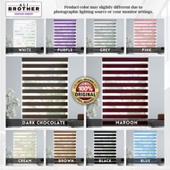 Ready Stock Zebra Blind / Langsir Bidai Korea / Height 6 Feet / Free Screw & Wall Plug Blind Window 