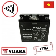 YUASA MOTORCYCLE BATTERY YT5A (YB5L)  (made in Vietnam) - for YAMAHA MIO SPORTY