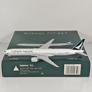 [Ready Stock Sale] Phoenix 04650 1: 400 Cathay Pacific Airlines B777-300 B-HNQ Alloy Airplane Model