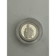 龙婆坤 全银 1.5cm 最小粒的 BE2536