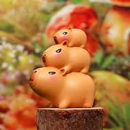Mô Hình CapybaRa Nâu Bồ Nông Bộ 6 Blindbox HM113 Trang Trí_ Hàng chính hãng