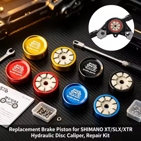 Replacement Brake Piston for SHIMANO XT/SLX/XTR Hydraulic Disc Caliper, Repair Kit