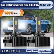 D1S LED Headlights Turbo Car Light 120W 60000LM Two-sided CSP Chip Plug&Play For BMW 4 Series F32 F3