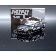 MASH Mini GT 1/64 Shelby GT500 Dragon Snake Black/Golden Left Driver 1130
