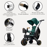 ️AUTHENTIC ️Doona Liki Trike S5 in RACING GREEN - One Year Warranty