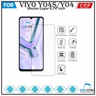 Tempered Glass Vivo Y04s Y04 Anti-Scratch Full Cover Glass