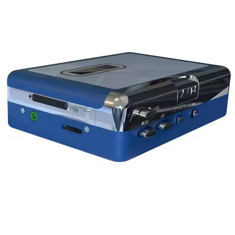 Ezcap215 Wireless Bluetooth Cassette Player Auto Reverse Tape Walkman Player Audio Output To Headpho