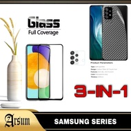 HP LAYAR PROMO Tempered Glass Screen Samsung A52s 5G, A52 5G, M52 5G + Camera Lens + Garskin (Full S