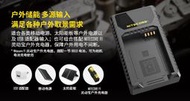 NITECORE ULQ LEICA Q V-LUX相機智能充電器(BP-DC12電池USB直充板)出國外拍可用行動電源