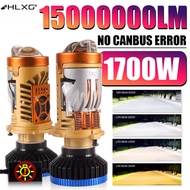 1700W 1500000LM H4 LED Canbus Car Headlight Bulb Mini Laser Projector Lens 6000K 3000K 4300K Hi/Lo B