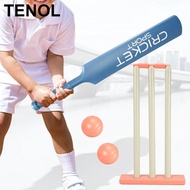 TENOL Children Cricket Set Outdoor Sports Game Parent Child Interaction Cricket Bat And Balls Backya