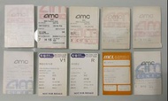 $7/一張 細 影藝 MCL AMC 電影票尾 戲飛 戲票 等我愛你 競雄女俠秋瑾 潛行空間 投名狀 逆天奇緣 緣來藏不了 南京南京 翻生侏羅館2 盜墓迷城3 地心探險記 包平郵