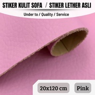 stiker sofa kulit sofa meteran kulit sofa dan perekat kulit sofa oscar - pink