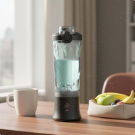 [lzdxwcke3pu] Portable Juice Blender High Power Motor Food Processor Portable Mixer Blender for Smoo