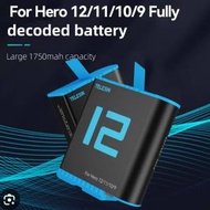 全新 GOPRO 9 10 11 12  電池