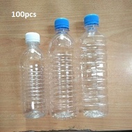 [100pcs] Botol kosong / empty mineral water bottle / 350ml/500ml/Round/Square