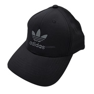 [100% ɑuthentic] ɑdıdɑѕ Trefoil A2L001 Black Grey Modern Adjustable Baseball Cap Hat Strapback Relax