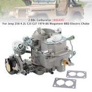 1806449คาร์บูเรเตอร์2 BBL สำหรับ Jeep 258 CJ5 4.2L CJ7 1979-86 Wagoneer BBD