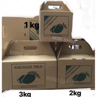 READY STOCK Kotak Mangga Harum Manis /Mango Box (1kg /2kg /3 kg)/Kotak Buah