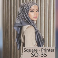 - Ariani SQ-35 Square - 8 Colour Printed Square/Bawal