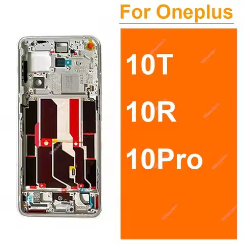 For OnePlus Oneplus 1+ 10 Pro 10Pro 10R 10T Middle Frame Housing Front Frame Middle Housing with/wit