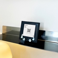 ADOR Desktop QR Code Board, Wooden Board with QR Code for Cafes and Restaurants QR Code Display