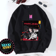 Sweater Chibi BTS JIMIN banyak warna Model Polo bonus topi 10 orang pertama