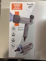 Inno3C Foldable High Speed Ion Hair Dryer i-FD8 Purple