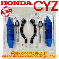 Combo Set HONDA CIVIC FB TRO 1.5 1.8 2.0 2012Y Tie Rod End / Rack End / Steering Boot (HONDA THAILAN