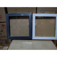 Frame / frame 20x20 3D black and white photo frame/