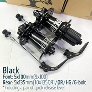 KOOZER XM490proจักรยานเสือภูเขาBell 32 หลุม 8-11 ความเร็วHG 100 135 142 Quick Release Buckleเพลาสําห