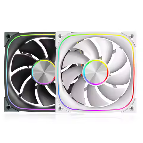 Prism 9PRO Fan 12cm Desktop Computer ARGB Divine Light Synchronous 5V Temperature Control Silent Coo