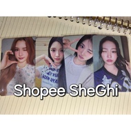 Photocard OFFICIAL h2h ian carmenita jiwo yuha ana yeon stella