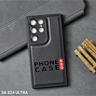 SAMSUNG S24 ULTRA CASE LEATHER PRO BLACK CASE BLACK SAMSUNG S24 ULTRA